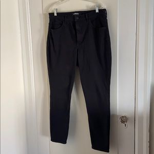 Express black legging jeans